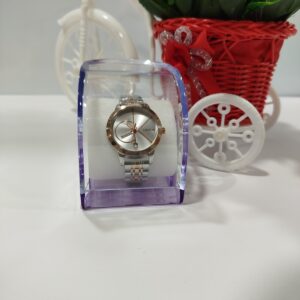 Calvin Klein Two-Tone Rose Gold Stainless Steel Wristwatch