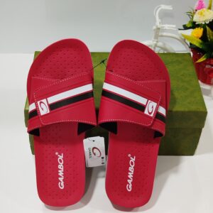red Gambol men's slip-on sandals